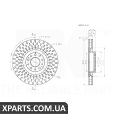 Гальмівний диск NK-202366