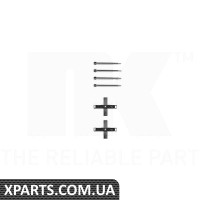 Комплект гальмівних колодок NK - 7936271