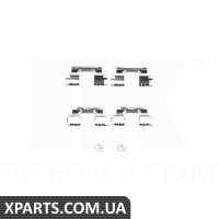 Комплектуючі, колодки дискового гальма NK-79451613