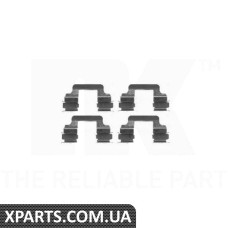 Pемкомплект гальмівних колодок NK - 7947610