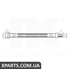 Шланг гальмівний NK-8525120