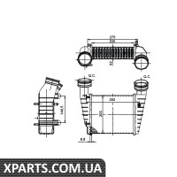Інтеркулер NRF 30138A