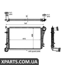 Інтеркулер NRF 30199