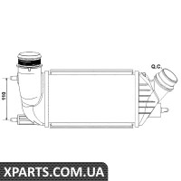 Інтеркулер NRF 30242