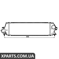 Pадиатор интеркулера Renault Trafic 2.0/2.5dCi 06- NRF 30271