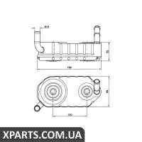 Радіатор масляний NRF 31004A