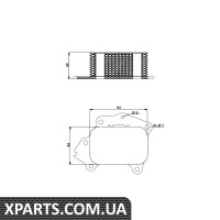 Радіатор масляний NRF 31174