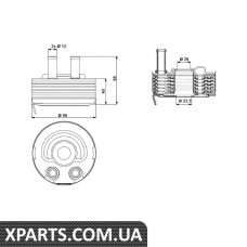 Охолоджувач мастила NRF 31184