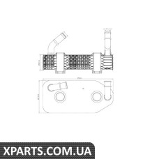 Радіатор масляний NRF 31186