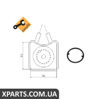 Радіатор масляний VW T4/LT 2.5TDI/Crafter 88-136PS теплообмінник NRF 31305