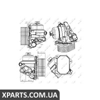 Радіатор масляний 2.2HDI/Transit 2.2TDCI 06- NRF 31308