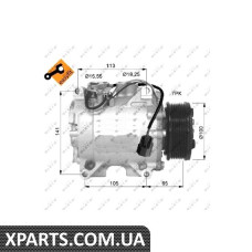 Компрессор кондиционера NRF 32448