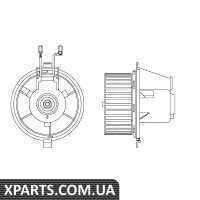 Вентилятор салону NRF 34165