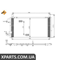 Конденсатор кондиціонер NRF 35197