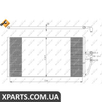 Радіатор кондиціонера NRF 35295