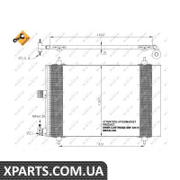 Радіатор кондиціонера EASY FIT NRF 35437