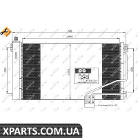 Радіатор кондиціонера NRF 35535