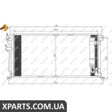 Радіатор кондиціонера EASY FIT NRF 35541