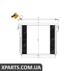Радіатор кондиціонера EASY FIT NRF 35582
