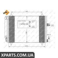 Радіатор кондиціонера EASY FIT NRF 35649