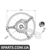 Вентилятор NRF 47023