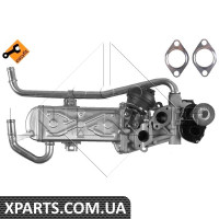 Радіатор рециркуляції ОГ із клапаном EGR VW Polo/Skoda Fabia 1.6TDI 09- NRF 48214