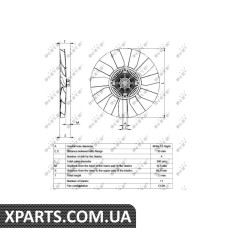 Муфта вентилятора VW LT 2.5TDI 96- NRF 49563