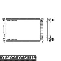 Радіатор NRF 50543
