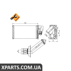 Радіатор обігрівача EASY FIT NRF 50577