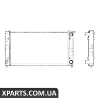 Радіатор охолодження NRF 509501