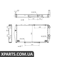 Радіатор охолодження NRF 51311