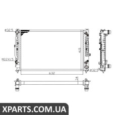Радіатор NRF 519504A
