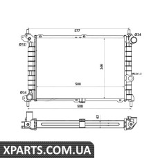 Pадiатор NRF 52142