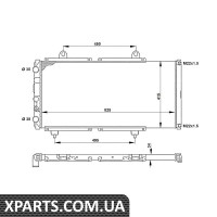 Радіатор охолодження NRF 52152