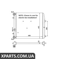 Радіатор охолодження NRF 53021A