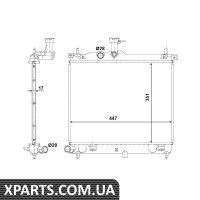 Pадiатор NRF 53029