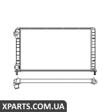 Радіатор охолодження Fiat Doblo 01-NRF 53231