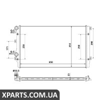 Радіатор NRF 53406A