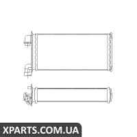 Pадиатор печки NRF 53543