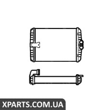 Радіатор печі NRF 53552