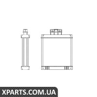 Радіатор печі NRF 53558