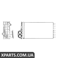Радіатор обігрівача NRF 53634