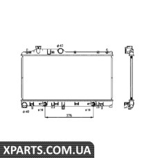 Радіатор охолодження NRF 53700