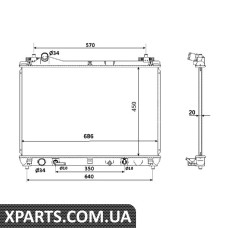 Pадiатор NRF 53702