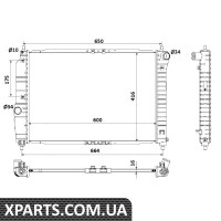 Pадиатор охлаждения NRF 53902