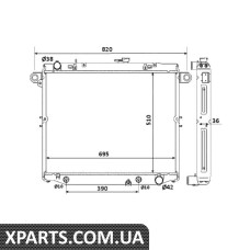 Pадiатор NRF 53919