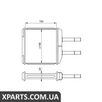 Нагрівач NRF 54260