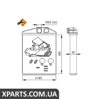 Отопитель NRF 54275