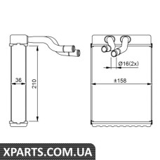 Отопитель NRF 54289