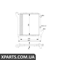 Радіатор NRF 54641
